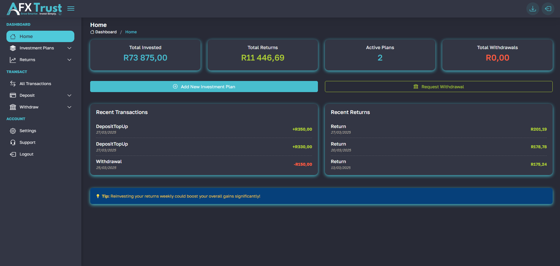 Desktop App Screenshot